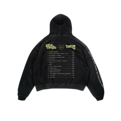 Hoodie Negro Los Muchachos