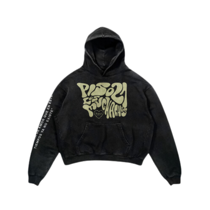 Hoodie Negro Los Muchachos
